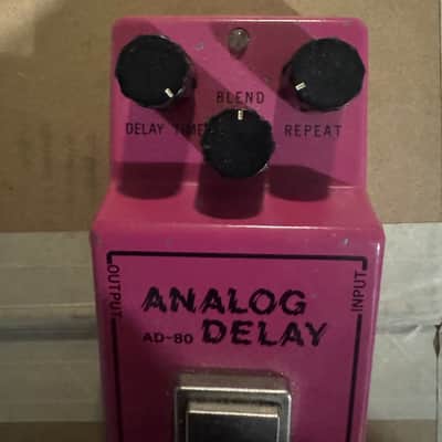 Ibanez AD-80 Analog Delay 1980 - Pink image 6