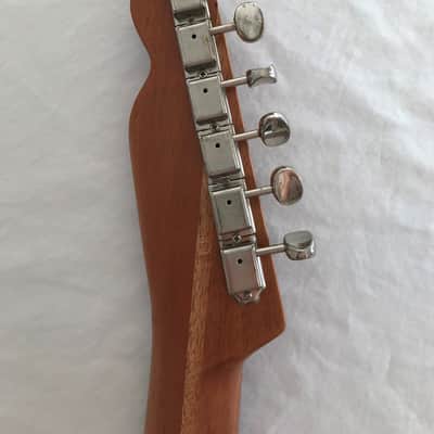 Electric Guitar - Reclaimed Wood from Wine Crate - Semi Hollow with F Holes - T-Style - Esprit 039 image 10