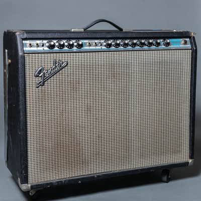 Fender Vibrosonic 1x15 Combo Silverface 1972, Black image 3