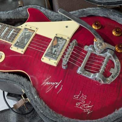 Epiphone Limited Edition Les Paul Standard Quilt Top with Bigsby - signed by Stone Temple Pilots image 4