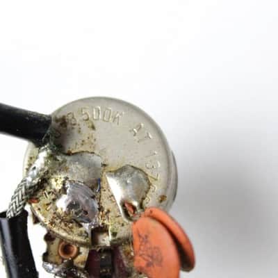 1966 Vintage Gibson EB-0/EB-2/EB-3 Bass Pots Wiring Harness w/Input Jack USA 1960s image 4