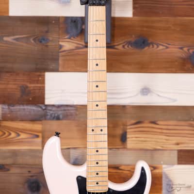 Squier 037-0240-533 Contemporary Strat w/ Trem, HH, Roated MN, Shell Pink Pearl (#CMCC23001565) image 7