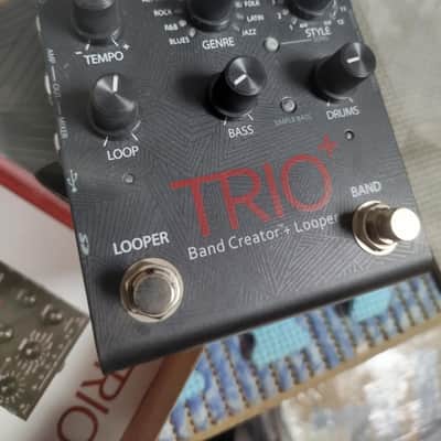 DigiTech TRIO Plus Band Creator + Looper 2010s - Black image 4