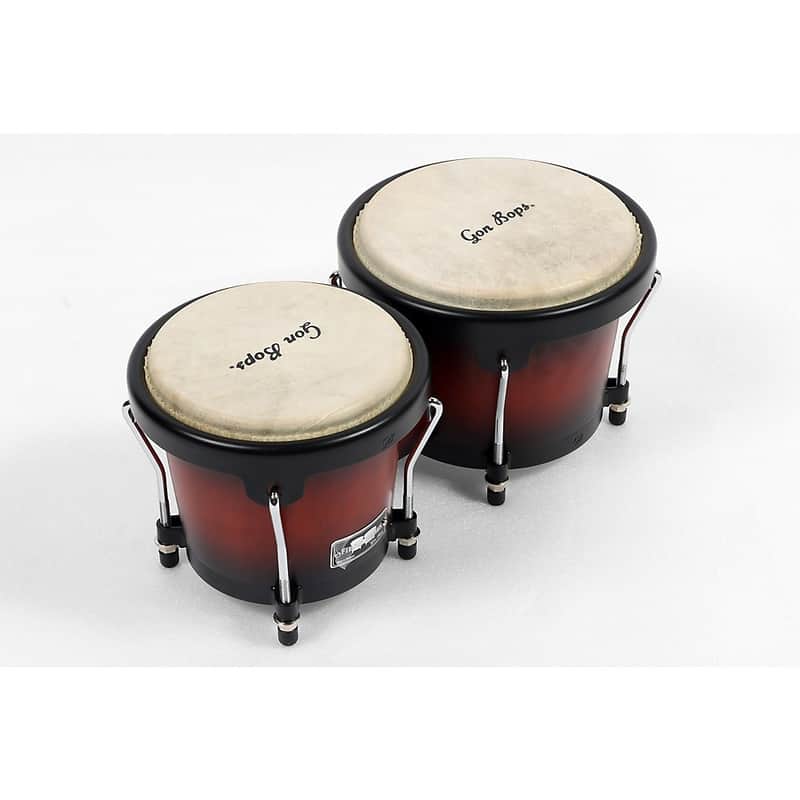 Gon Bops Fiesta Series Bongo Regular 7 and 8.5 in. Sunburst image 1