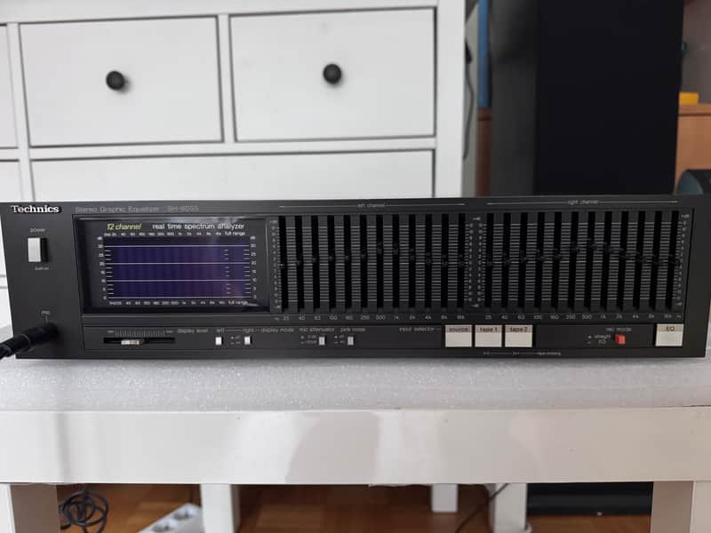 Technics SH-5055 High-Fidelity Stereo Graphic Equaliser 1989 - Excellent image 1