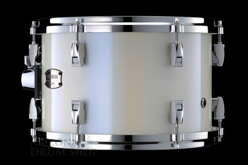 Yamaha Absolute Hybrid Maple 13x9" Rack Tom - Polar White - In Stock! image 1