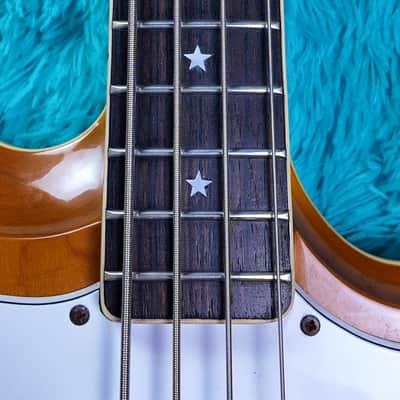 Guyatone EB-9 Custom MIJ Bass 1976 Natural w/ OHSC image 7