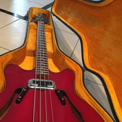 Fender Coronado Bass I 1967 Candy Apple Red - RARE & VINTAGE image 8