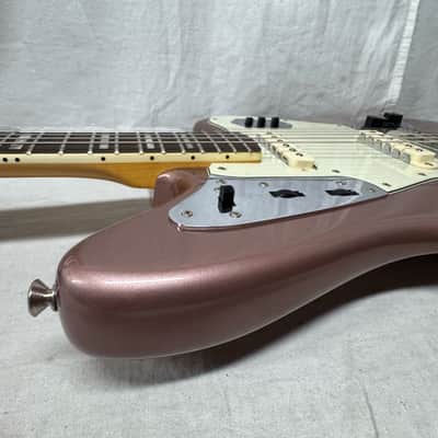 Fender 50th Anniversary Jaguar Guitar with Case 2012 - Burgundy Mist Metallic / Rosewood fingerboard image 20