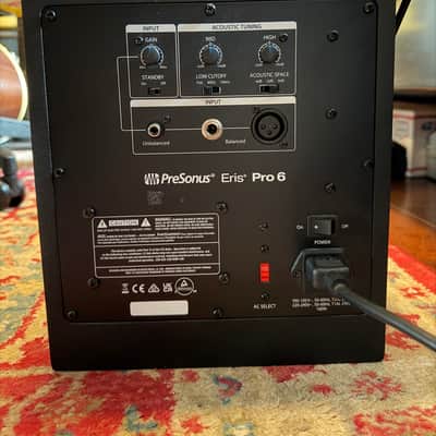 PreSonus Eris Pro 6 Active Studio Monitors - Pair 2023 - Present - Black image 5