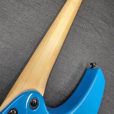 2023 Ormsby Goliath GTR 6 Headless Electric Guitar Miami Blue image 6