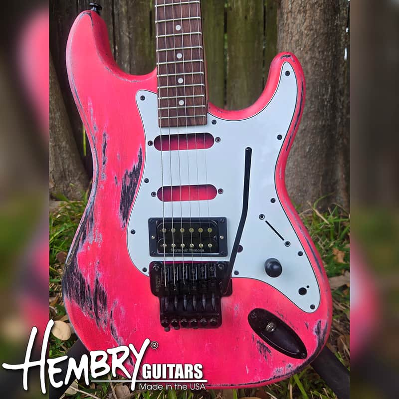 HEMBRY charvel strat style partscaster image 1