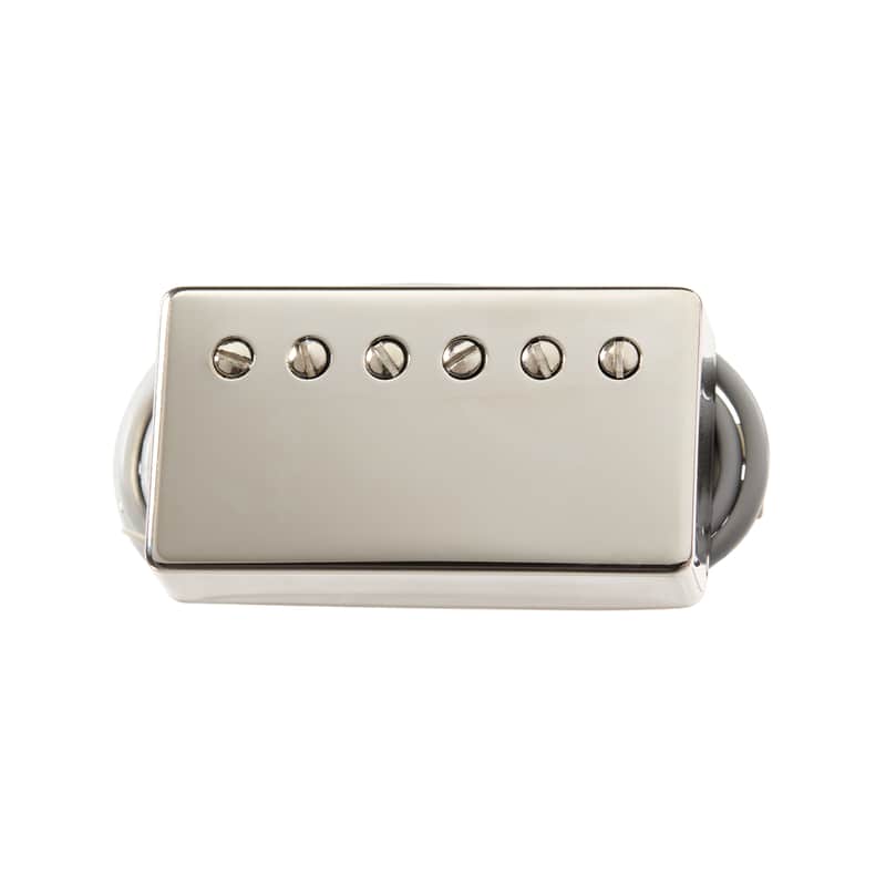 Gibson Elev8 Underwound Rhythm Pickup, Double Black, Nickel Cover, 4-Conductor, Potted, 8k, Alnico 8