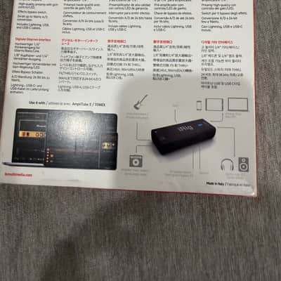 IK Multimedia iRig HD 2 Mobile USB Guitar Interface 2010s - Black image 2