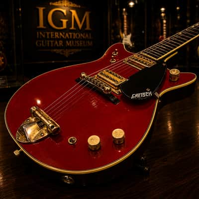 Gretsch JET FIREBIRD 6131 1961 - Red transparent image 3