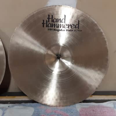 Sabian 14" HH Hand Hammered Regular Hi-Hat Cymbals (Pair) 1992 - 1998 - Natural image 16