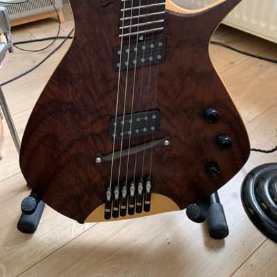 Sankey Odd Ends - headless, fanned fret/multiscale guitar image 3