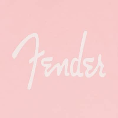 Genuine Fender Guitars Spaghetti Logo T-Shirt, Shell Pink, XL, EXTRA LARGE image 4