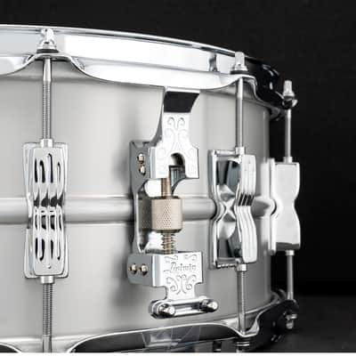 Ludwig LA654BM Acrolite 6.5X14 Acro Aluminum Snare 10 Lug Snare Drum image 4