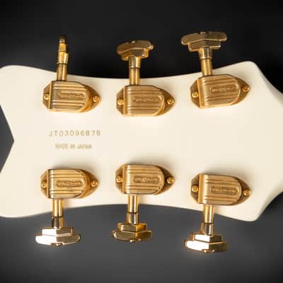 2003 Gretsch G6134 White Penguin - White | Japan Singlecut Dynasonic Pickups Ebony Fretboard w/ Hump Block Feather Motif Inlays First Production Year | OHSC image 17