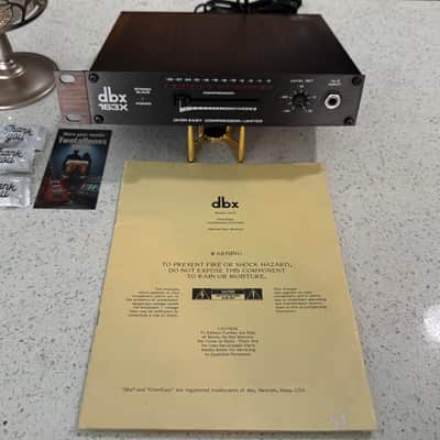 dbx 163X Over Easy Compressor / Limiter | Reverb