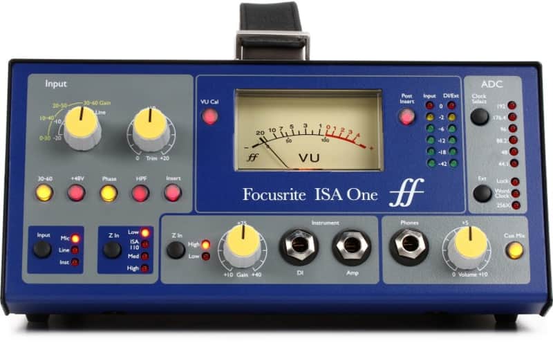 Focusrite ISA One Desktop Microphone Preamp (ISAOned2) image 1
