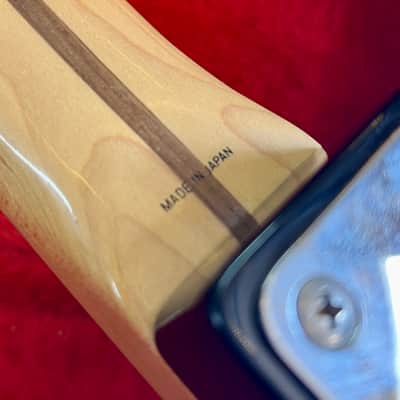 MIJ Fender Stratocaster ST72-55 c 1985 - Blackie original vintage E serial fujigen Japan image 5