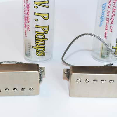 JM Jim Rolph humbuckers ’58 pretenders antique chrome set 7.6k 8.3k image 2
