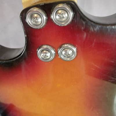 Silvertone Rare, Vintage, Made in Japan, Electric Guitar Model 319-14109? 1960s - Tobacco Burst image 10