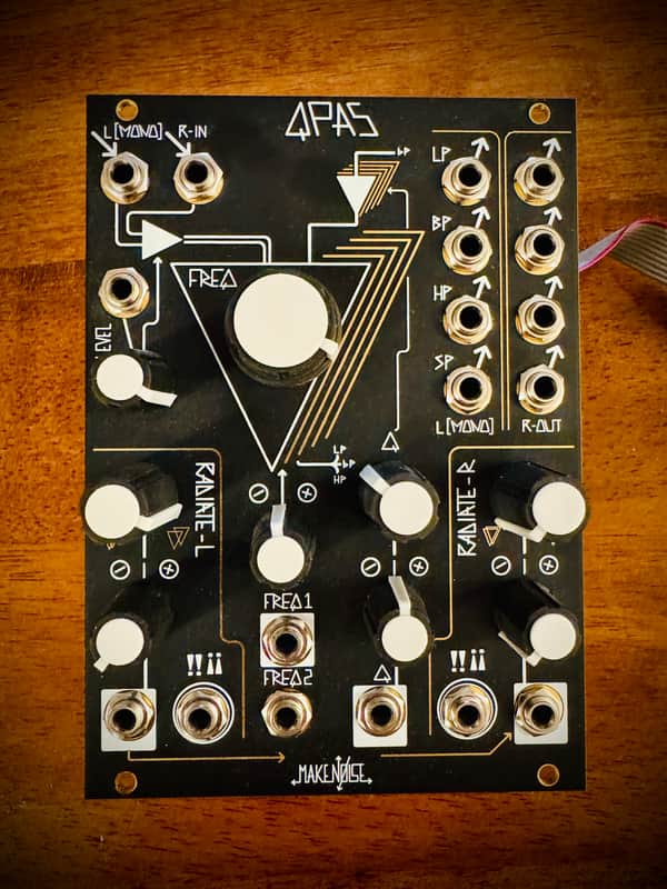 Make Noise QPAS Filter Module 2019 - Present - Black