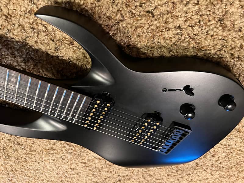 Solar Guitars 2.7C 2019 - Matte Black / Carbon image 1