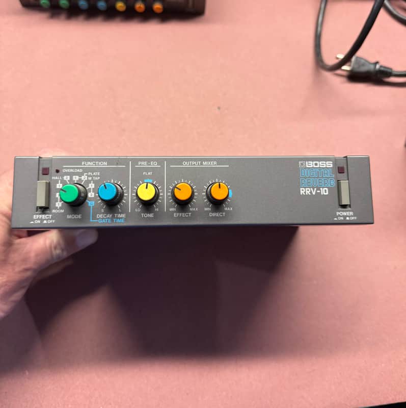 Boss RRV-10 Micro Rack Series Digital Reverb | Reverb