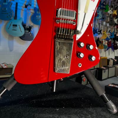Epiphone 1963 Firebird V Electric Guitar - Ember Red FREE PLEK! 104 image 2