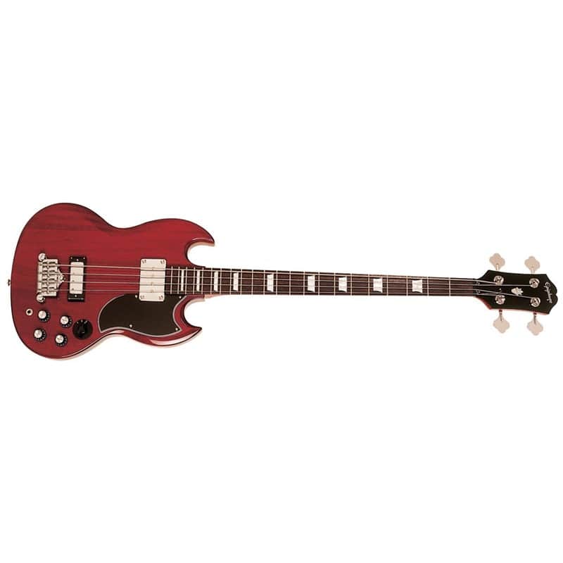 Epiphone EB-3 SG Bass, Cherry | Reverb