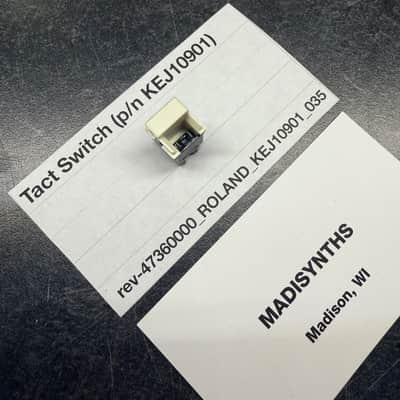 ORIGINAL Roland Replacement Push/Tact Switch (KEJ10901) for Juno-60, JSQ-60, MSQ-100, EP-6060, EP-11, etc