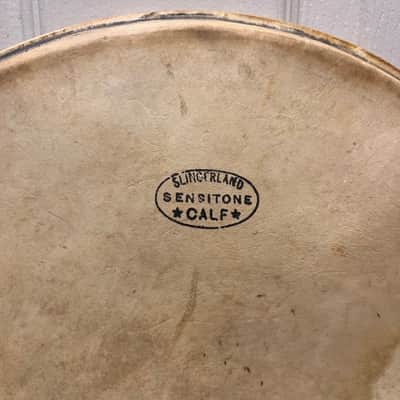 Slingerland No. 157 14x7" Student Model Snare Drum 1940s - Blue Duco image 13