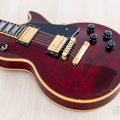 1997 Gibson Les Paul Custom Wine Red, 100% Original w/ Case image 9