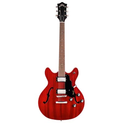 Guild Starfire I Double-Cut Semi-Hollow Guitar - Cherry Red - Open Box image 2