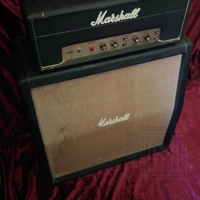 1970 Marshall JMP Bass 20 & Original 1969 Marshall Basketweave 4x10 Speaker Enclosure Plexi-Era RARE image 4