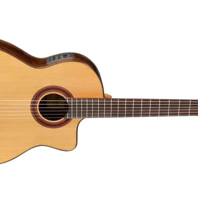Cordoba C7-CE CD Classical Nylon Acoustic-Electric Guitar Cedar Top, Rosewood image 2