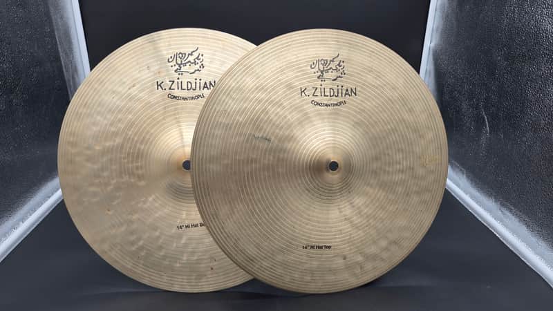 Zildjian 14" K Constantinople Hi-Hat Cymbals (Pair) Traditional image 1