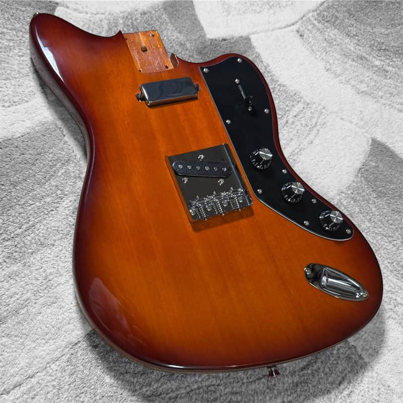 Tone Bakery Jazzbird T Mahogany Jazzmaster Body - Sunburst image 1