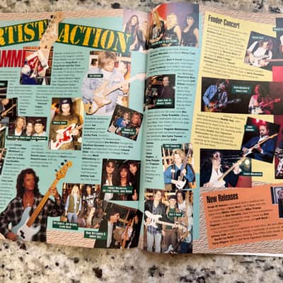 Fender Frontline Magazine Adrian Belen 1994 stratocaster telecaster acoustic Jeff beck D'Aquisto Dick Dale Clarence White buddy guy Fred Stuart image 15