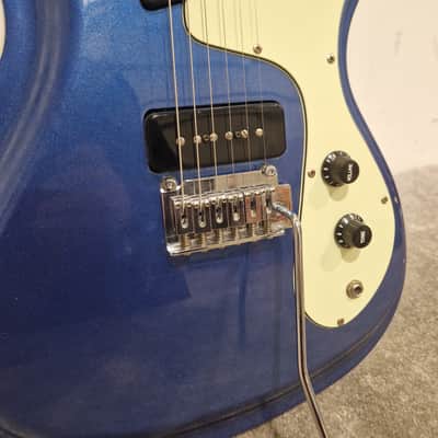 Wilson Bros The Ventures VM-65 - Electric Guitar - Blue - Good w/ Hard Case image 15