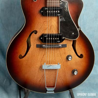 Godin 5th Avenue CW Kingpin II Vintage Burst SF Electric Guitar - No Bag/Case image 2