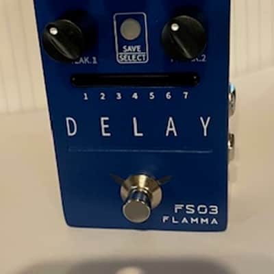 Flamma FS03 Delay 2020 - Present - Blue image 2
