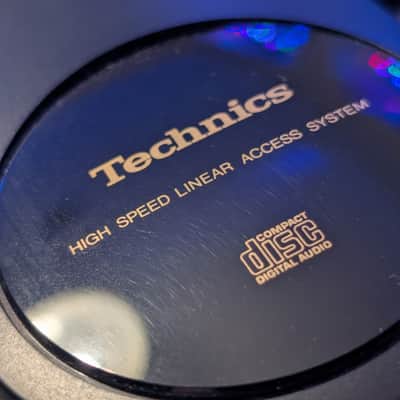 Technics 5 CD Changer Rotation Deck Carousel Player SL-PC705 1991 - Black image 5