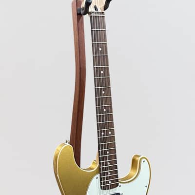 Fender Squier Paranormal Custom Nashville Stratocaster Electric Guitar - Aztec Gold image 7