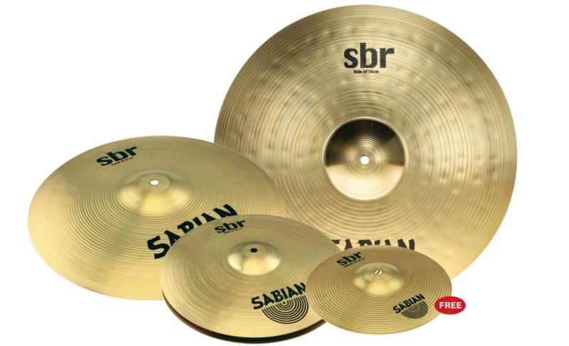 Sabian Sabian SBR Pack w/Free 10'' Splash image 1