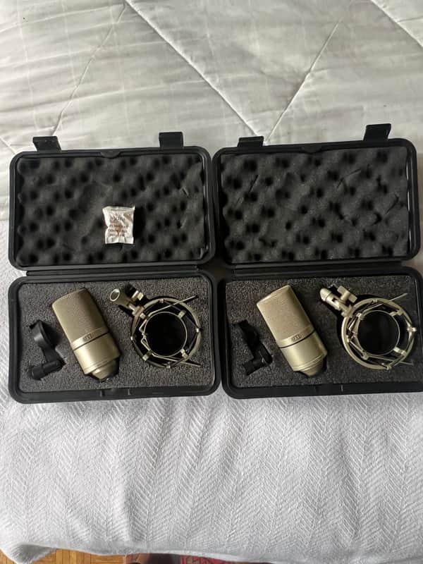 Marshall MXL 990 pair 2000s - Silver image 1